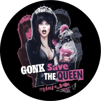 Elvira Mistress Of The Dark Gonk Save The Queen