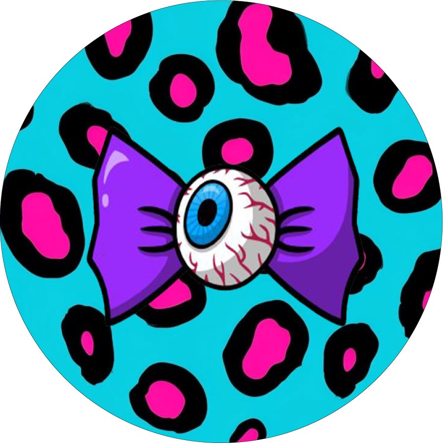 Eye Hair Bow