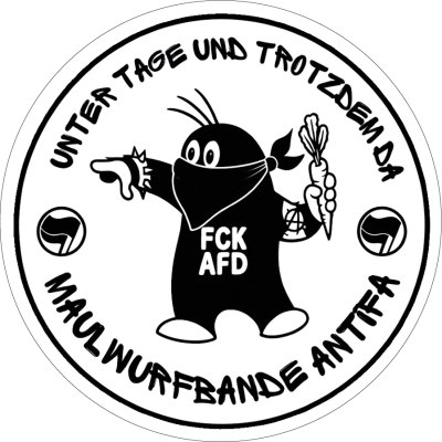 Der Kleine Maulwurf Antifa