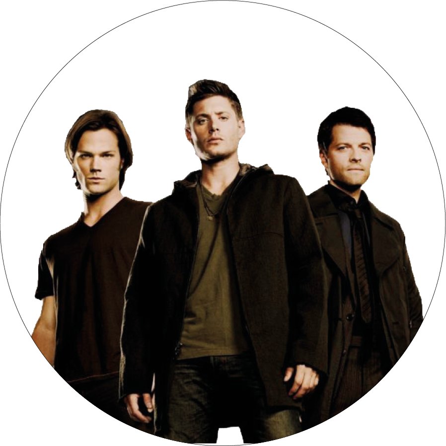 Supernatural Sam, Dean & Castiel