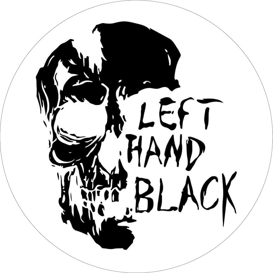 Left Hand Black Skull