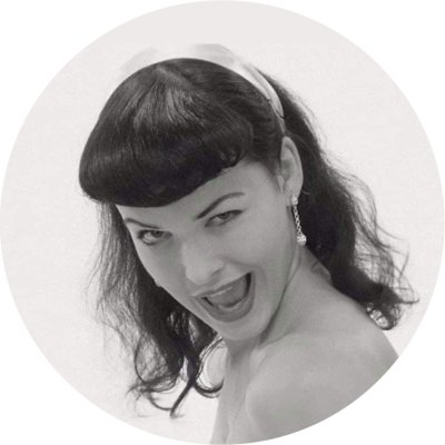Betty Page Cheeky