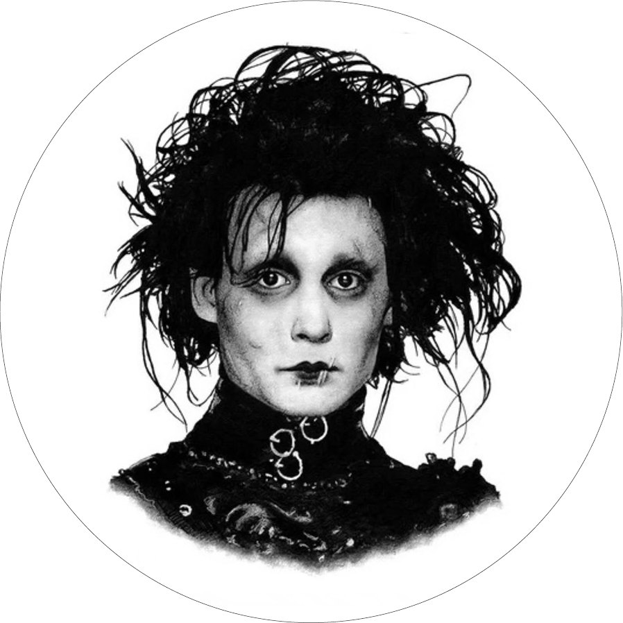 Edward Scissorhands Head