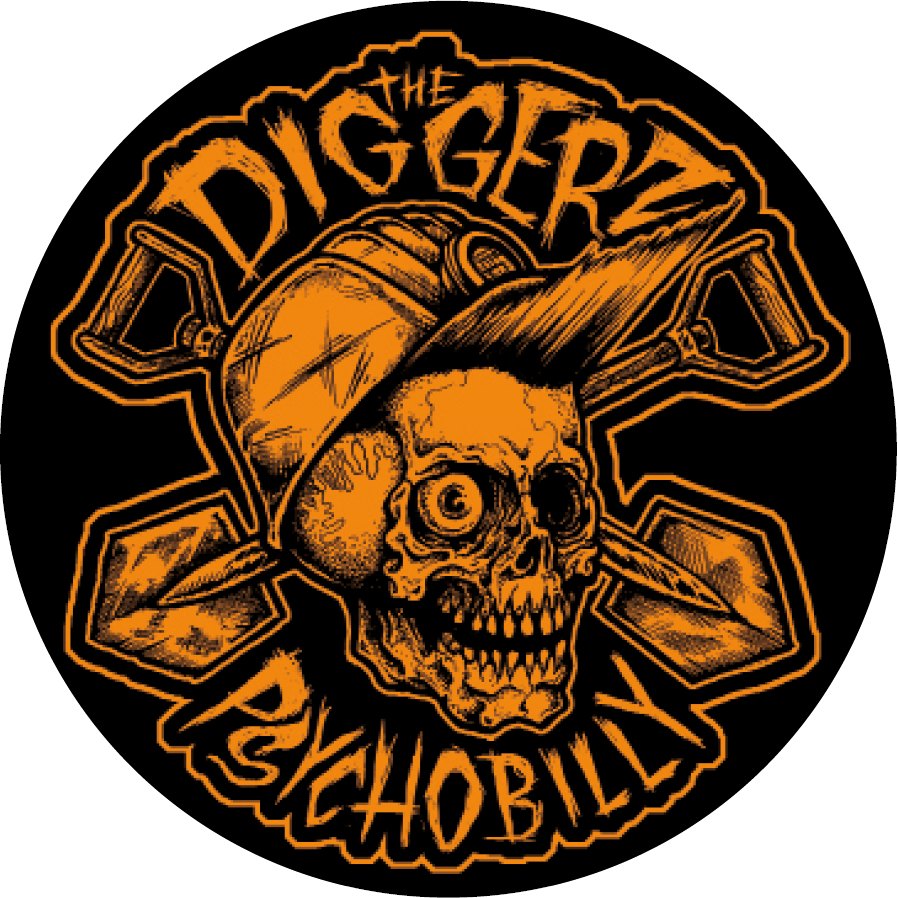 The Diggerz Psychobilly Orange
