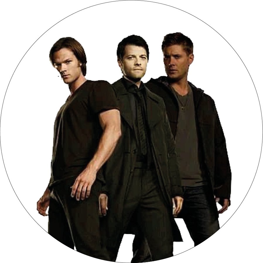 Supernatural Sam, Castiel & Dean Ii