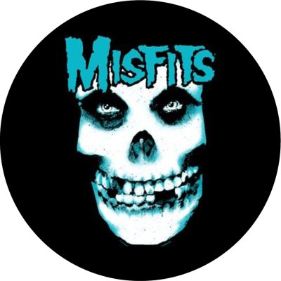 Misfits Logo Blau