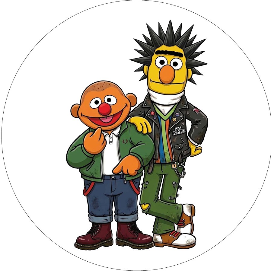 Erni & Bert Streetpunk Style