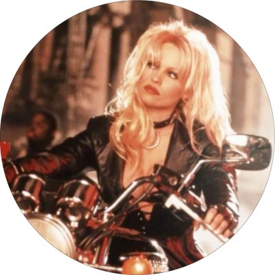 Pamela Anderson Barbwire Bike