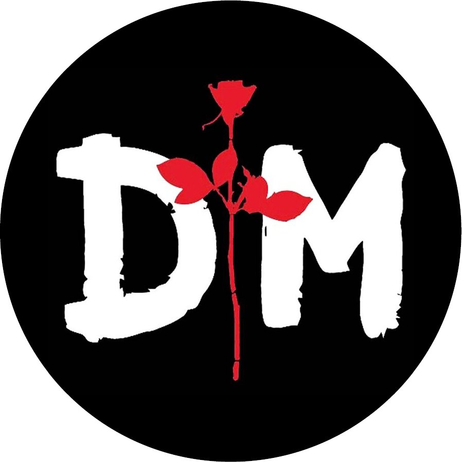 Depeche Mode Logo (Red)