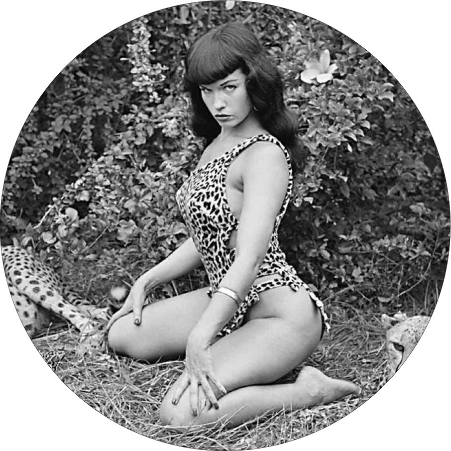 Betty Page Leopard