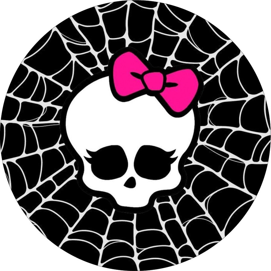 Skull On Spiderweb