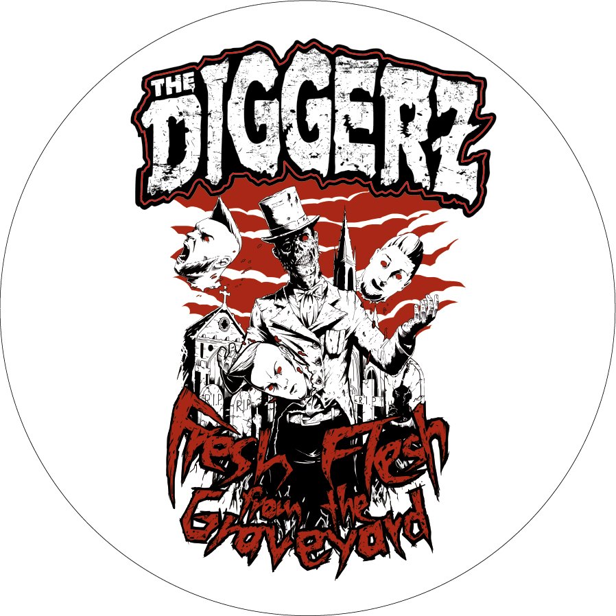 The Diggerz Fresh Flesh Red