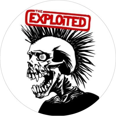 Exploited Skull Red