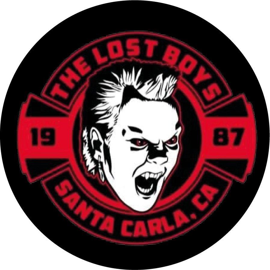 The Lost Boys Santa Carla Red Logo