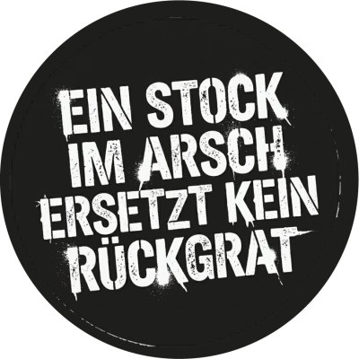 Stock Im Arsch