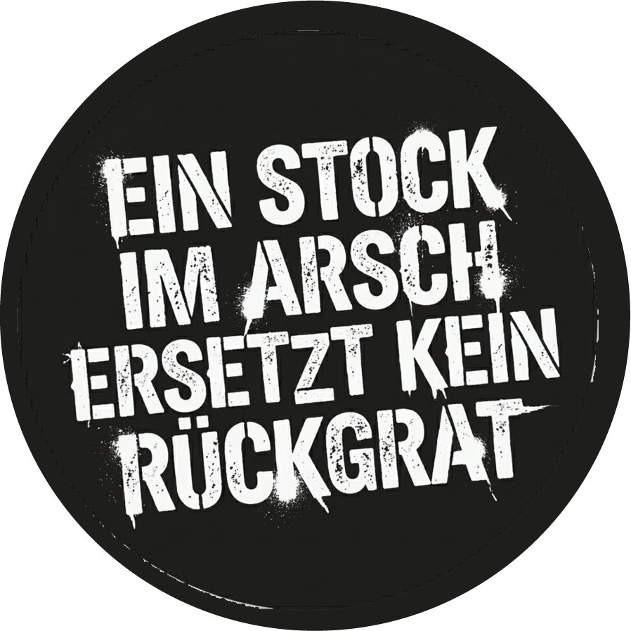 Stock Im Arsch